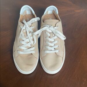 SOLUDOS Womens’s Tan/Beige Ibiza Sneakers Size 8.5